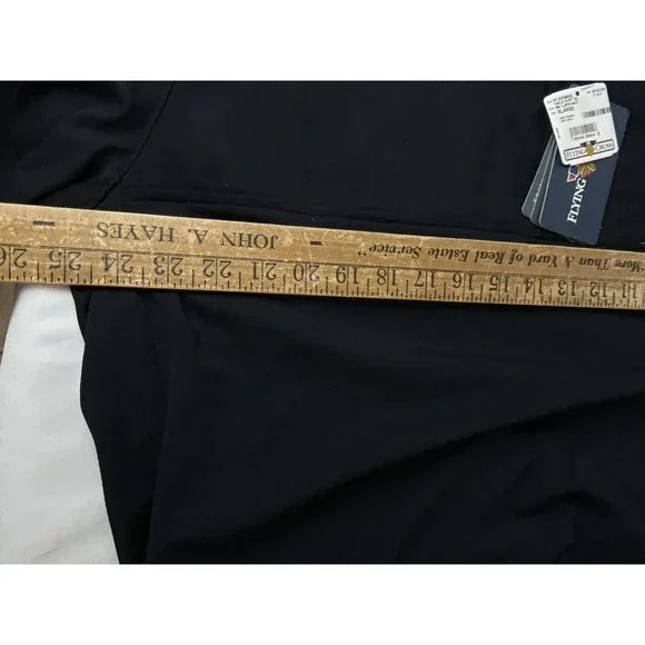 FLYING CROSS Mens Short-sleeve Shirt With Patch NAVY XL - Picture 9 of 12